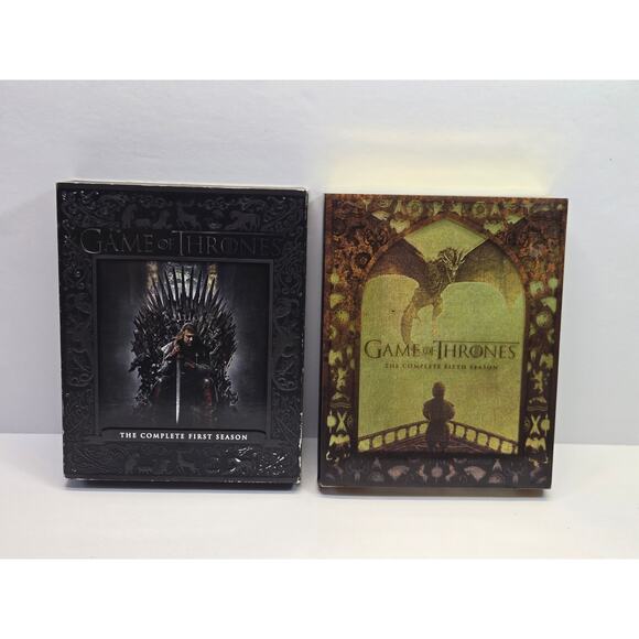 HBO Game of Thrones Blu-Ray Bundle Complete Seasons 1 & 2 | GOT Lot - Picture 1 of 5